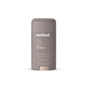 Method Men's Deodorant - Cedar & Cypress - 2.65 Oz